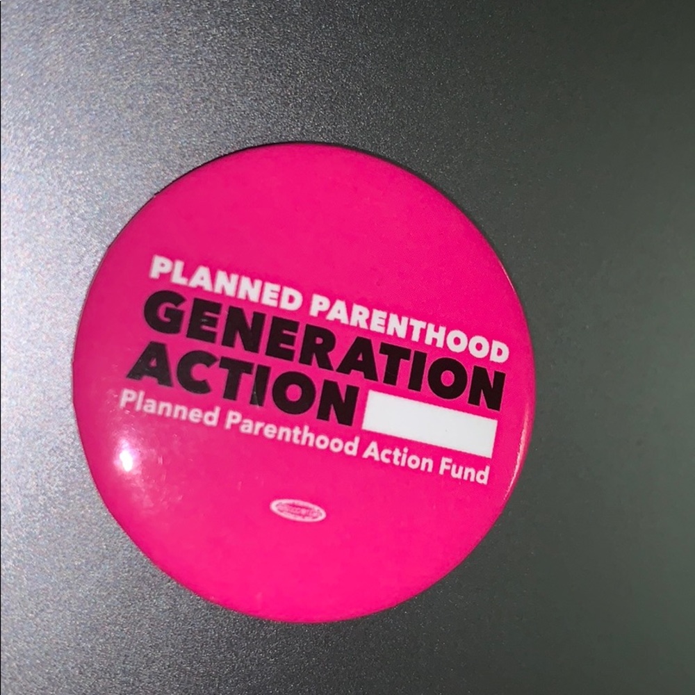 Mini pink pin